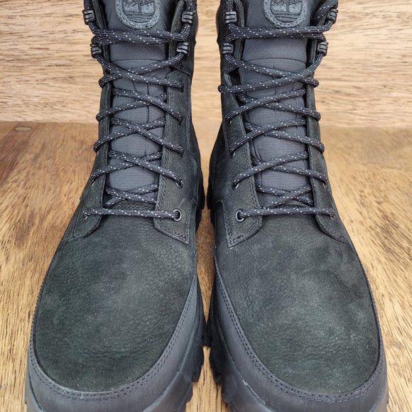 Timberland TBL Originals Ultra Waterproof Boot Black Nubuck Men\'s Size 10 M main image 6